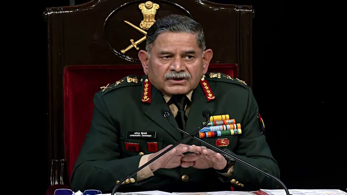 Army chief Upendra Dwivedi