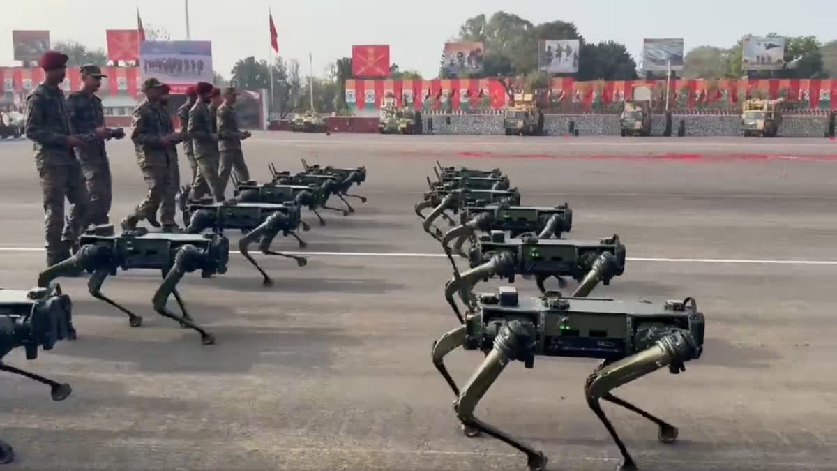 Indian Army Robotic Dogs