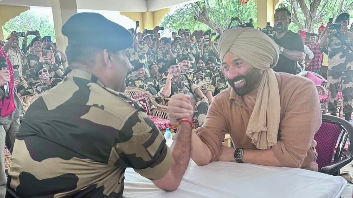 Sunny Deol with Indian Army