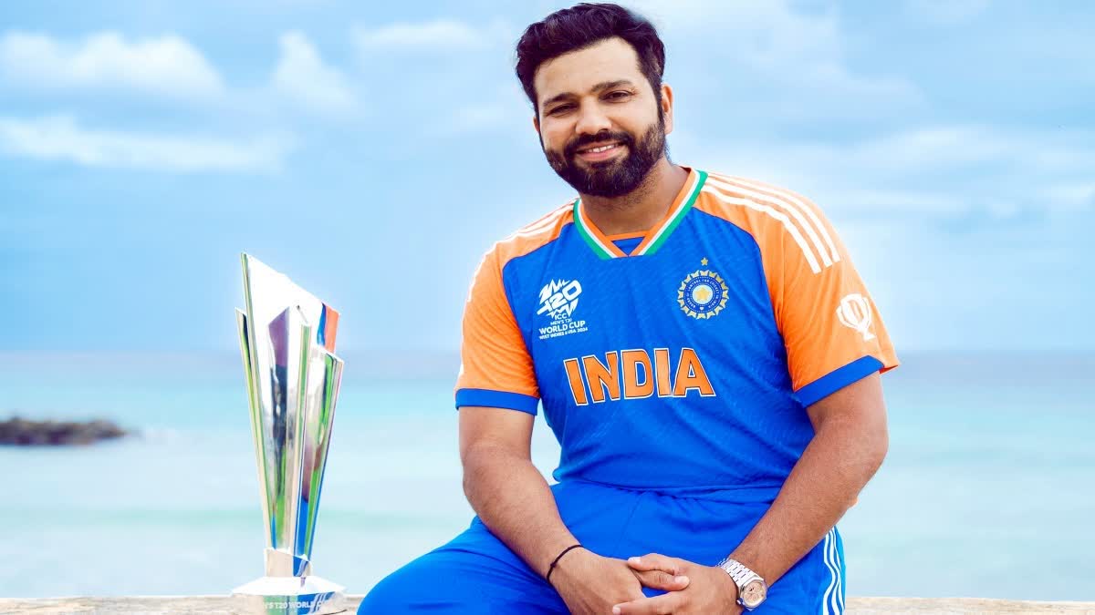 CHAMPIONS TROPHY PHOTOSHOOT  CHAMPIONS TROPHY 2025  ചാമ്പ്യന്‍സ് ട്രോഫി 2025  രോഹിത് ശര്‍മ പാകിസ്ഥാന്‍ സന്ദര്‍ശനം