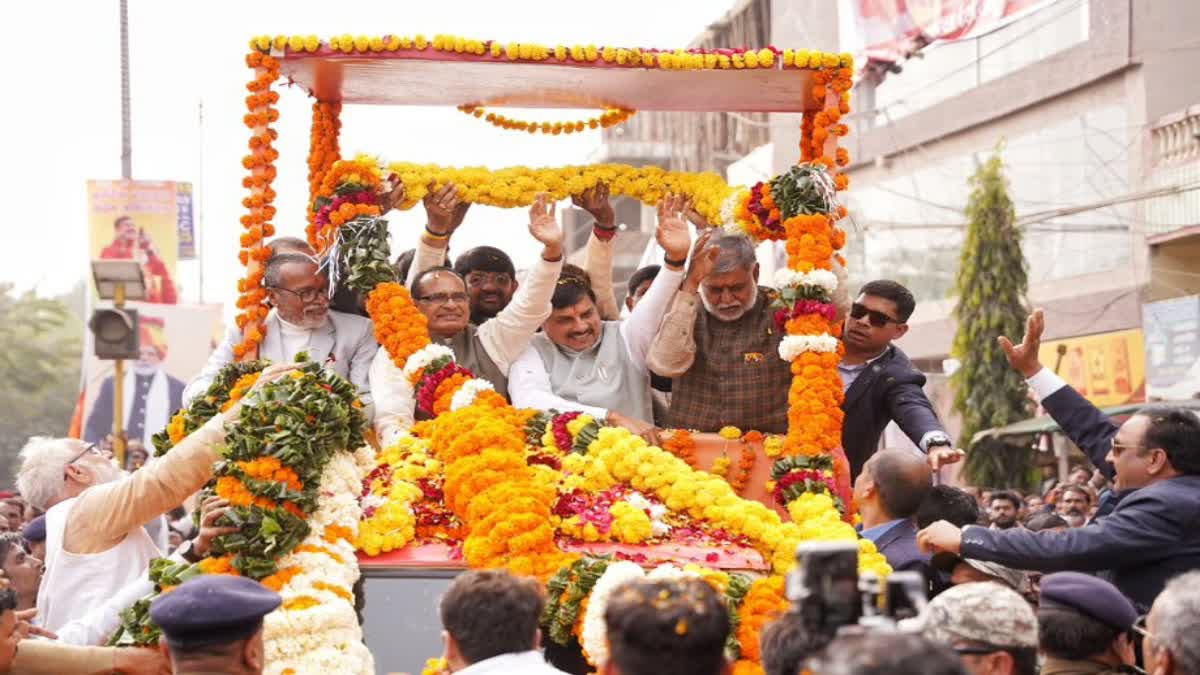 Shivraj Mohan Yadav road show