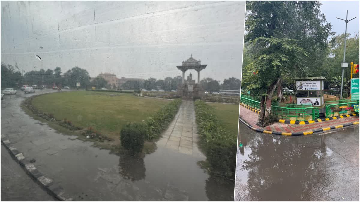 Rain in Jaipur