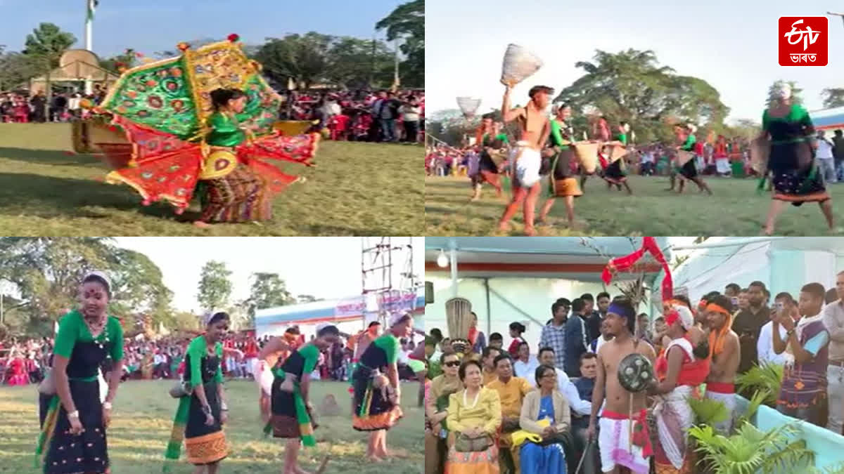 Rongpur Mela organized at Rang ghar on the occasion of Bhogali Bihu