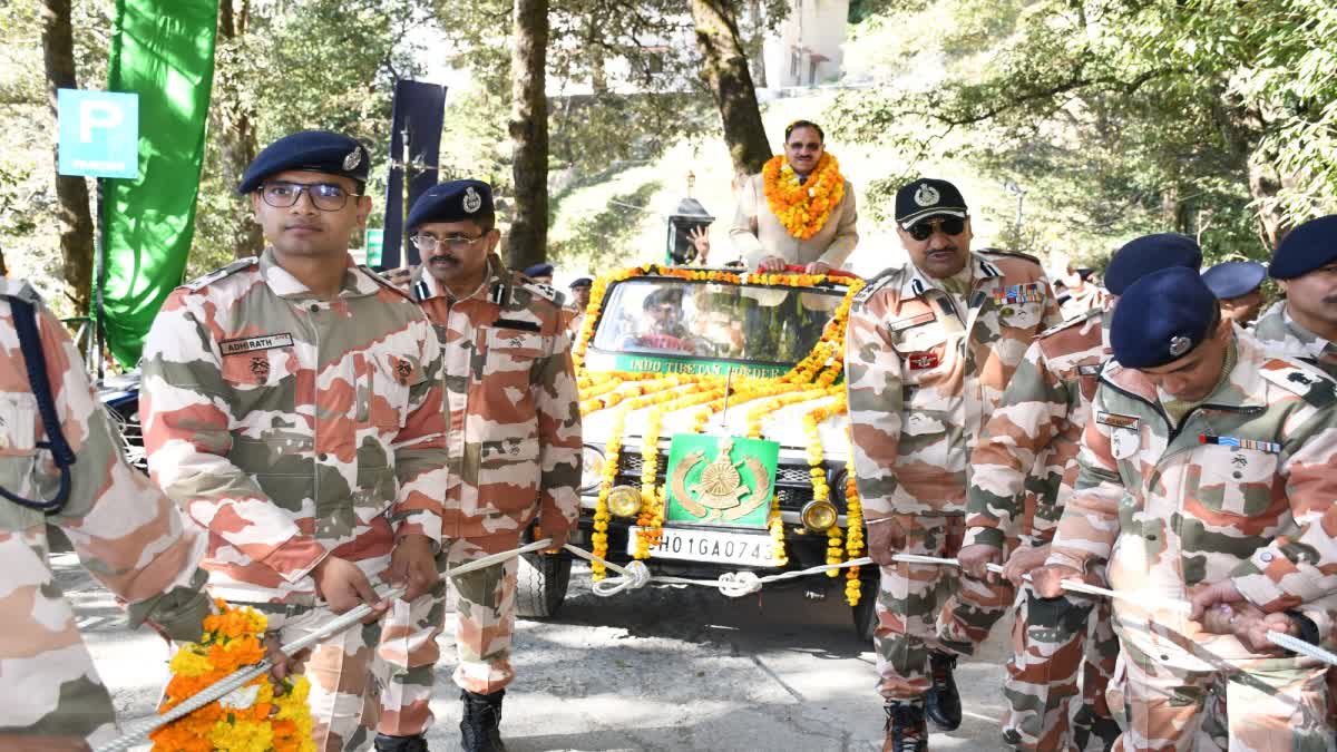 MUSSOORIE ITBP DIRECTOR RETIRED