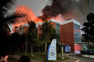 Properties Worth Rs 150 Crore Damaged As Fire Ravages Bengaluru’s Bioinnovation Centre; No Casualties Reported