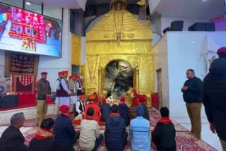 Ancient cave of Vaishno Devi shrine open for devotees in katra jammu kashmir