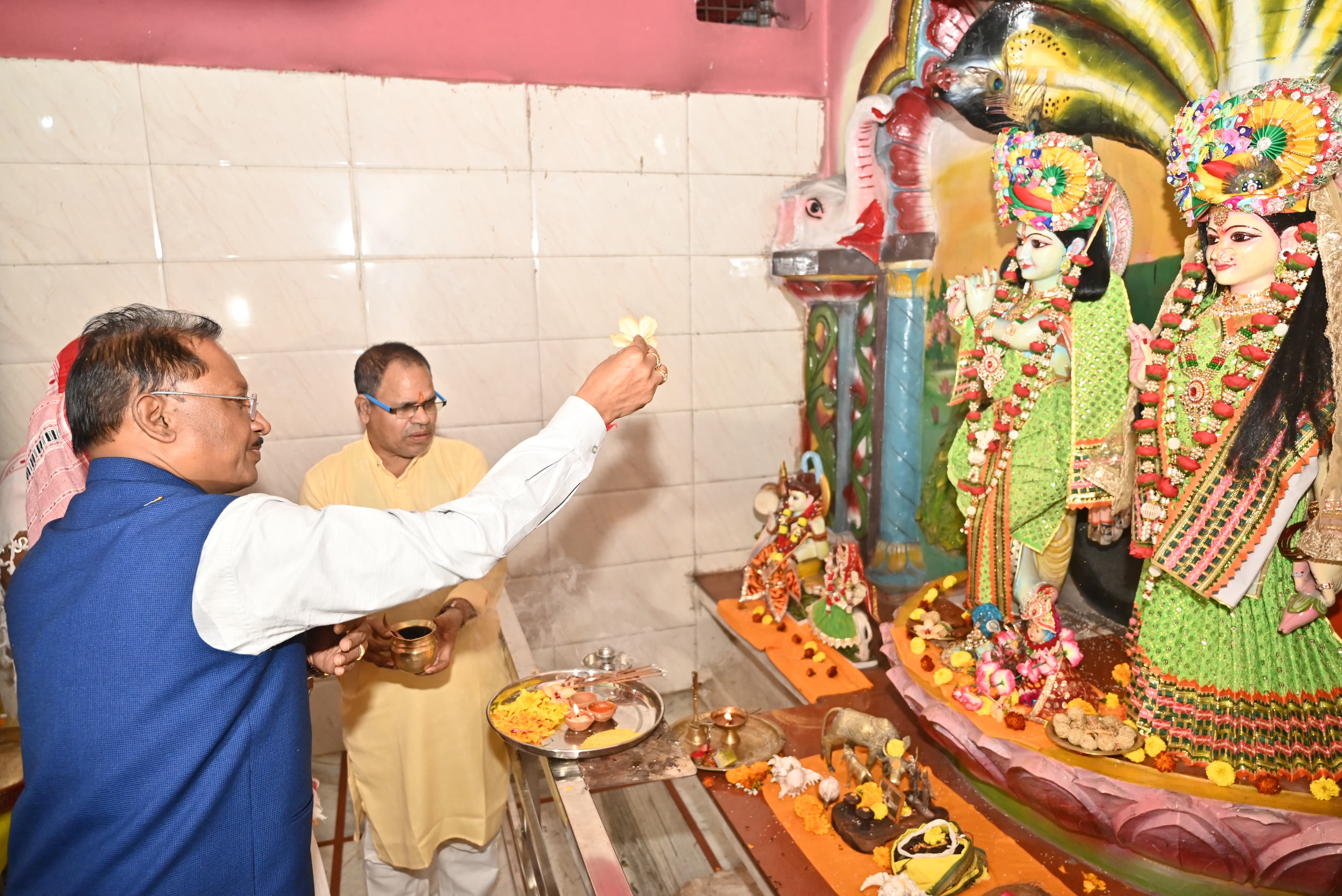vishnudeo sai Jashpur visit