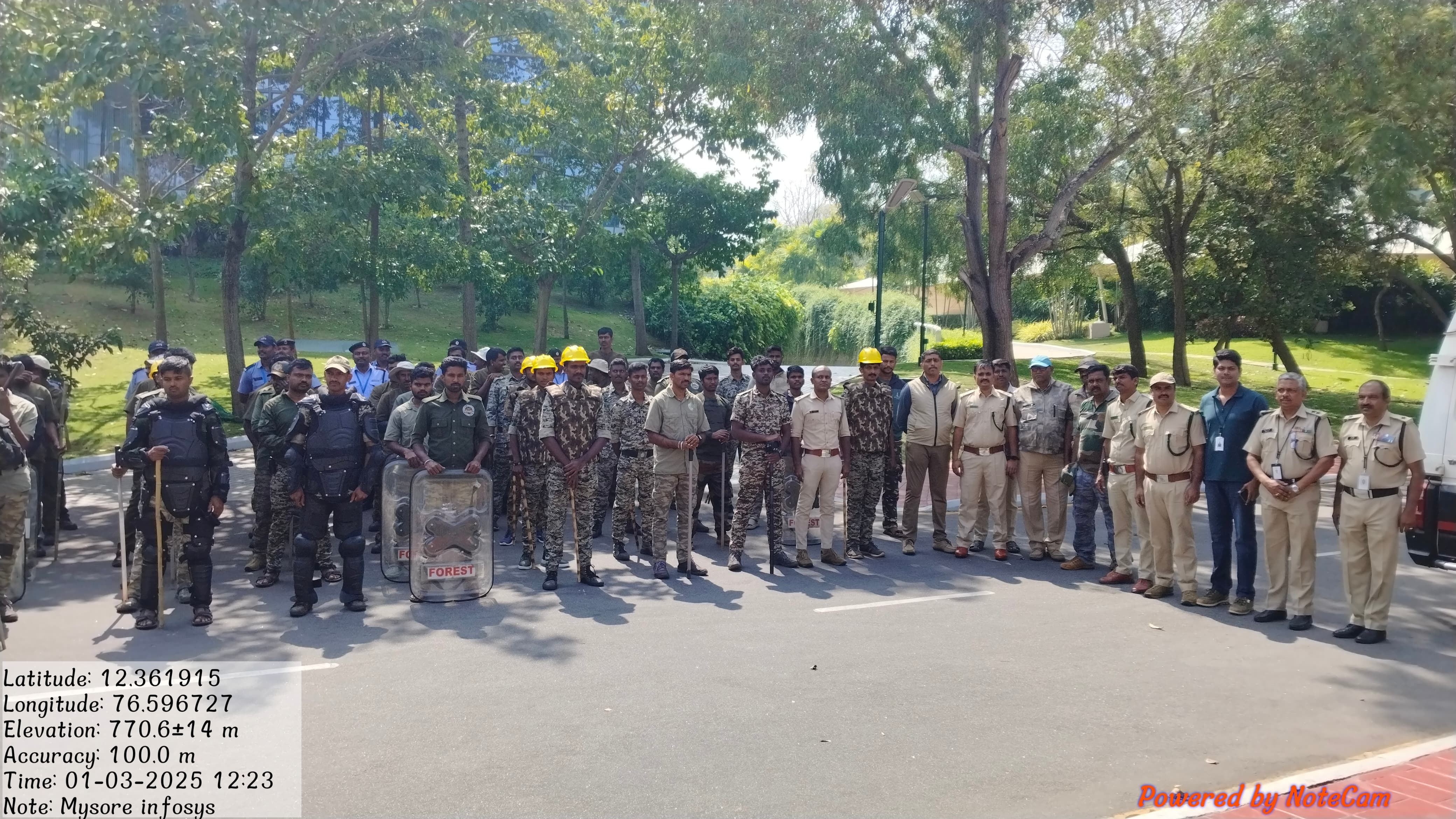 Operation Cheetah Stop underway at Infosys campus