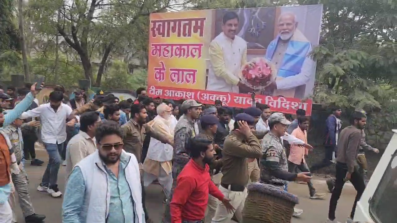 Shivraj Mohan Yadav road show