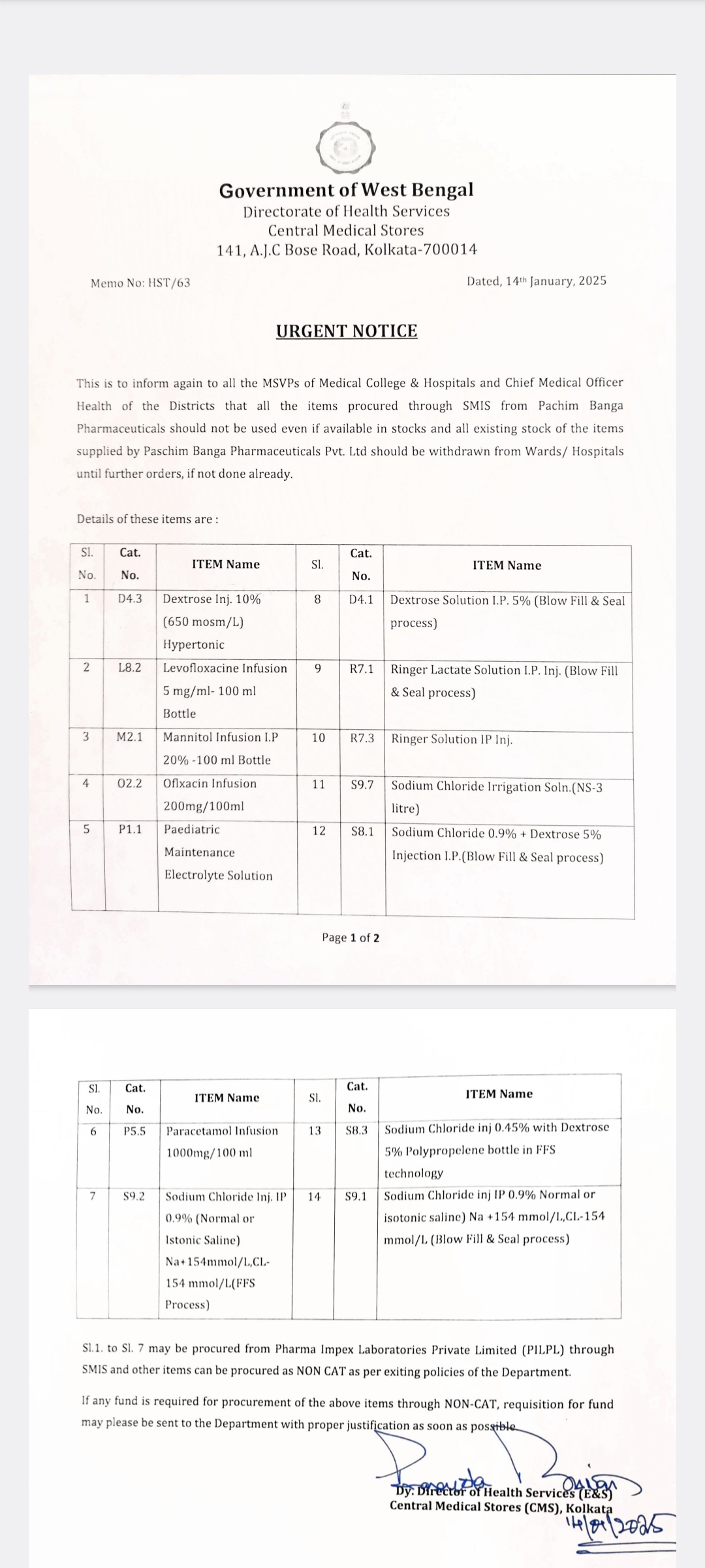 EXPIRED SALINE DEATH CASE