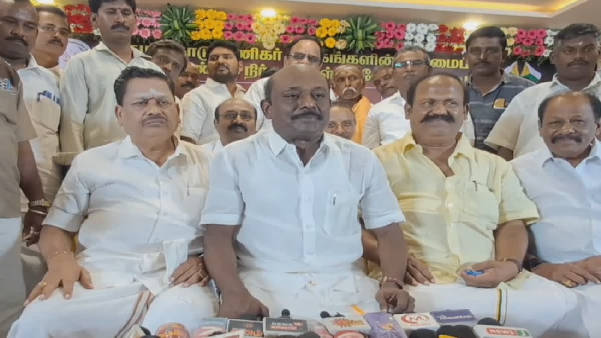 president of Merchant Association Vikrama Raja