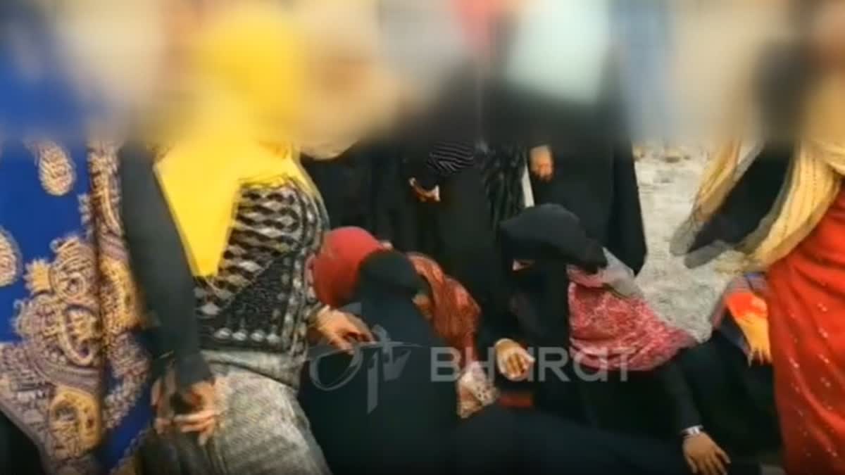 Burqa Clad Muslim Women Under Police Radar over Haldwani violence