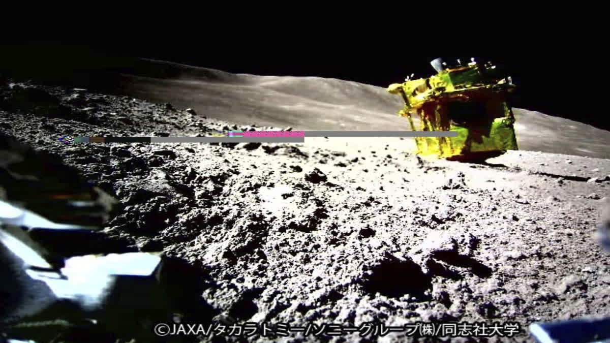 A Japanese moon explorer, after making a historic “pinpoint” lunar landing last month, has also captured data from 10 lunar rocks, a far greater than expected work that could help find the clue to the origin of the moon, its project manager said Wednesday.