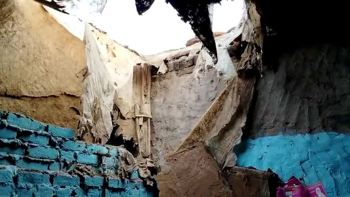 House Roof Collapse In Dholpur