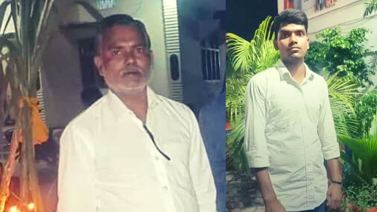 मुजफ्फरपुर में पिता-पुत्र की एक साथ उठी अर्थी, चाचा नहीं मिले तो अपराधियों ने दोनों को उतारा मौत के घाट
