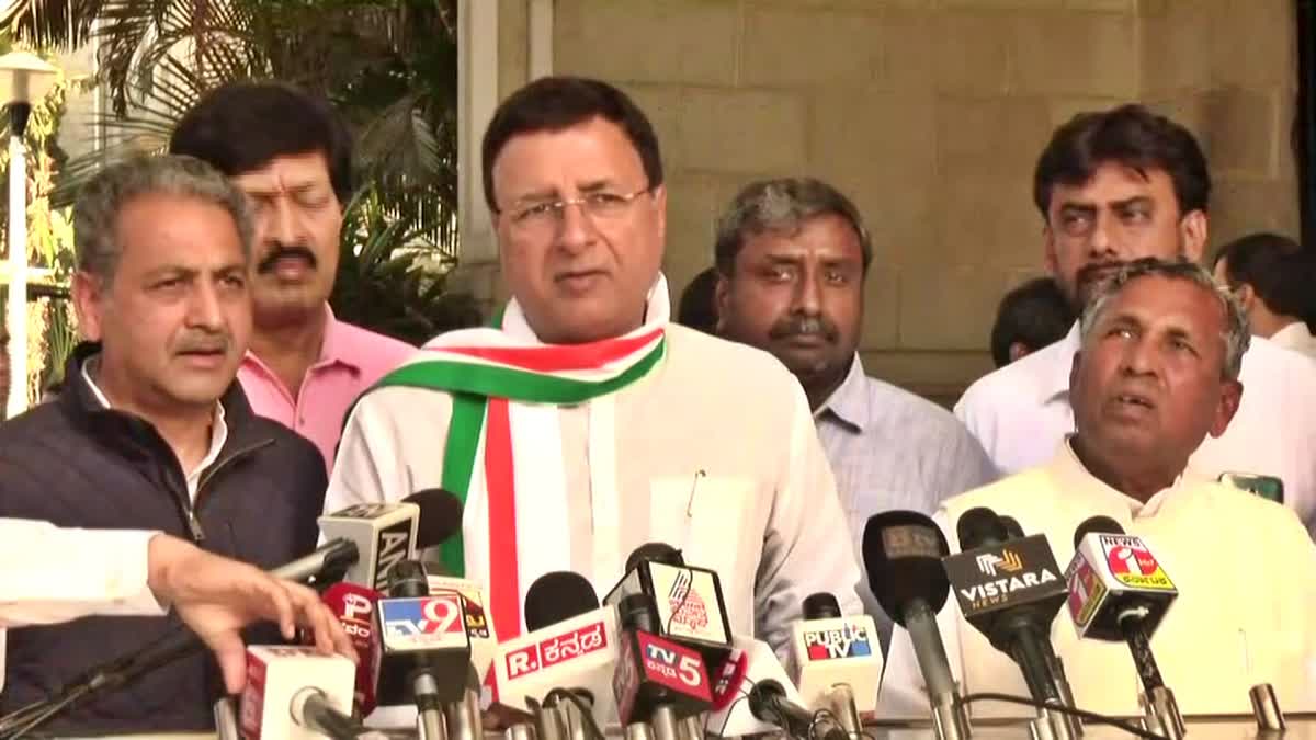 Congress in-charge Randeep Singh Surjewala