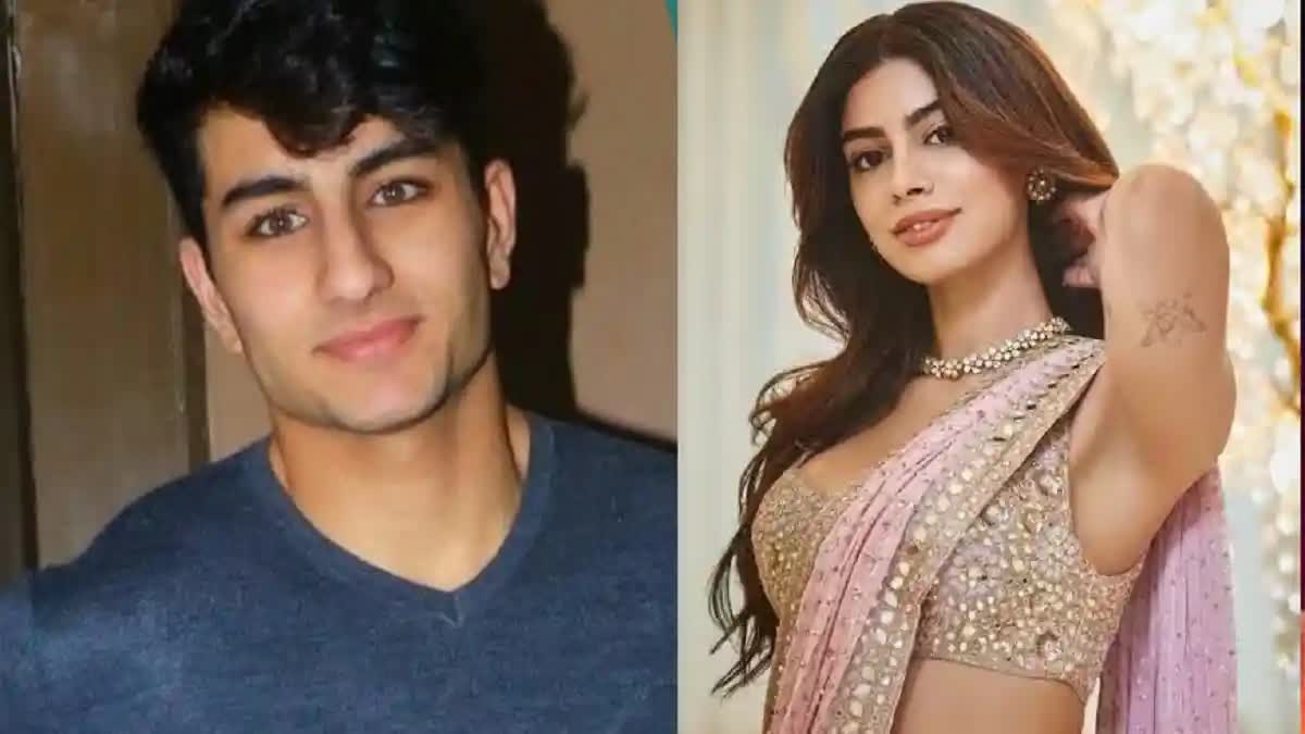 Ibrahim ali khan and Khushi kapoor