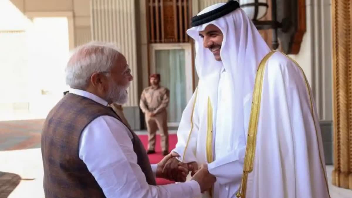 PM Modi Thanks Emir Of Qatar For Release Of 8 Ex-Navy Veterans