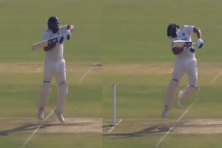 Mark Wood  Mark Wood Bouncer  India vs England 3rd Test  മാര്‍ക്ക് വുഡ് രോഹിത് ശര്‍മ  ഇന്ത്യ ഇംഗ്ലണ്ട് മൂന്നാം ടെസ്റ്റ്