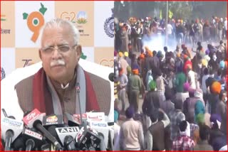 Haryana cm manohar lal on Farmers protest