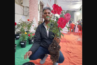 A man from Madhya Pradesh’s Jabalpur has found a sustainable method to bloom flowers using industrial waste as fertiliser.