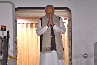 PM Narendra Modi returns