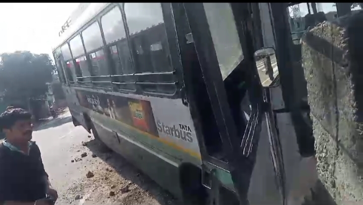 Hrtc bus accident in hamirpur