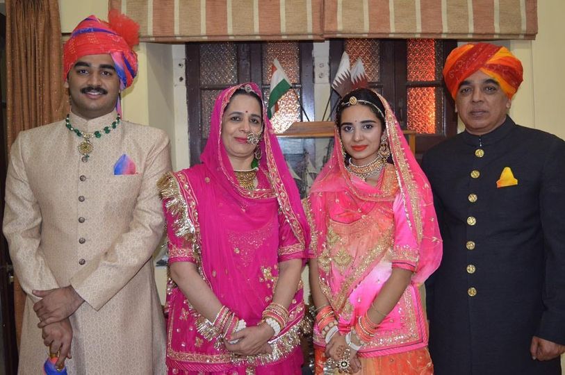 Manvendra Singh With Family