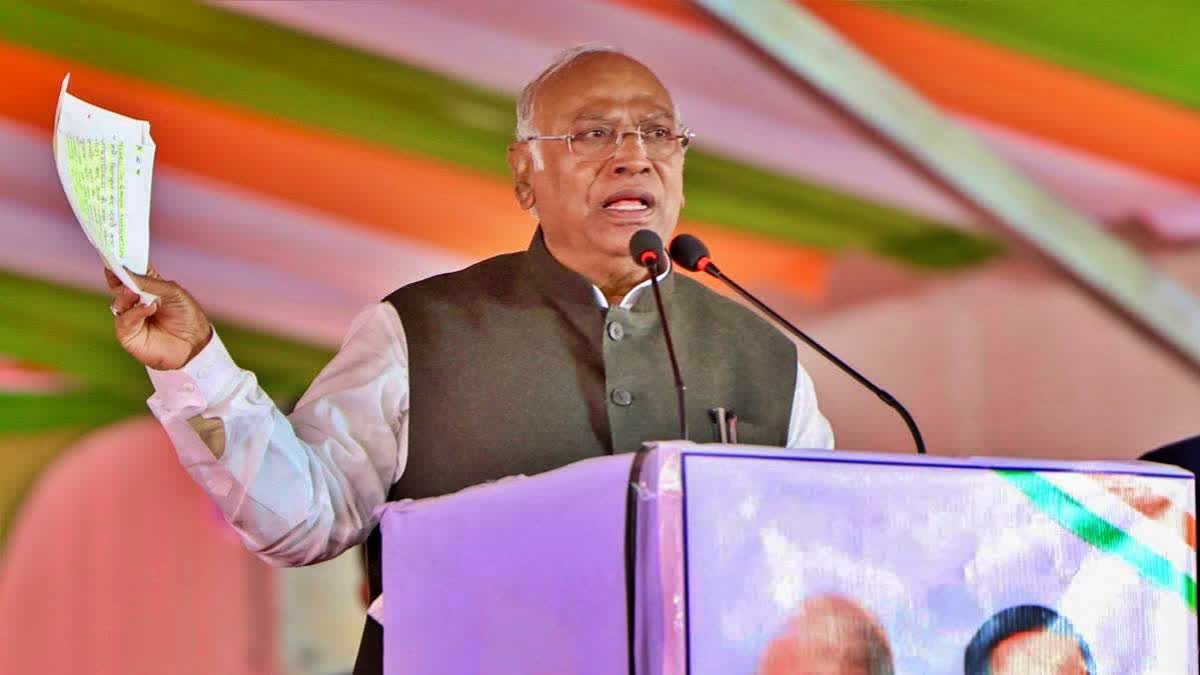 RESHUFFLE IN CONGRESS: KHARGE NAMES NEW GENERAL SECRETARIES, IN-CHARGES FOR 11 STATES, UTS