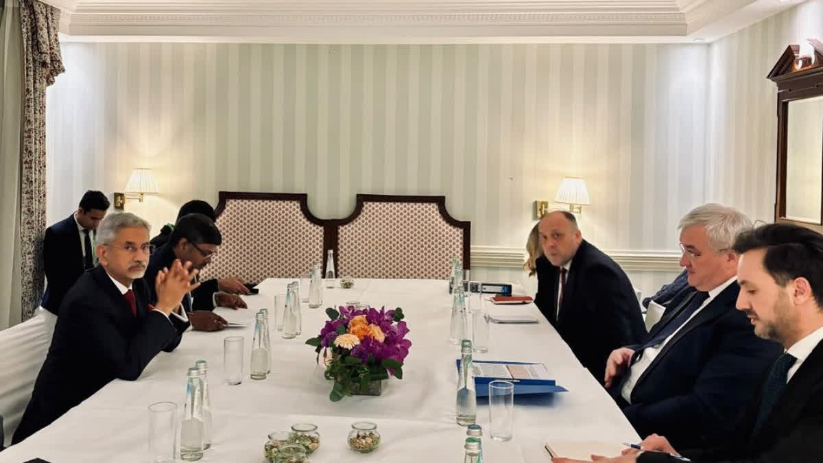 EAM Jaishankar met his Ukrainian counterpart Andrii Sybiha on the sidelines of Munich Security Conference 2025.