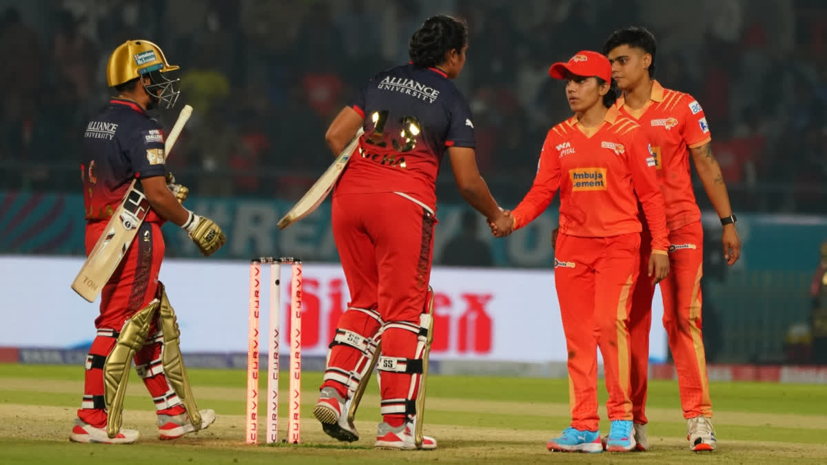 Royal Challengers Bengaluru (RCB) scripted history by successfully chasing down the 201-run target, the biggest, in the Women's Premier League 2025 clash against Gujarat Giants.