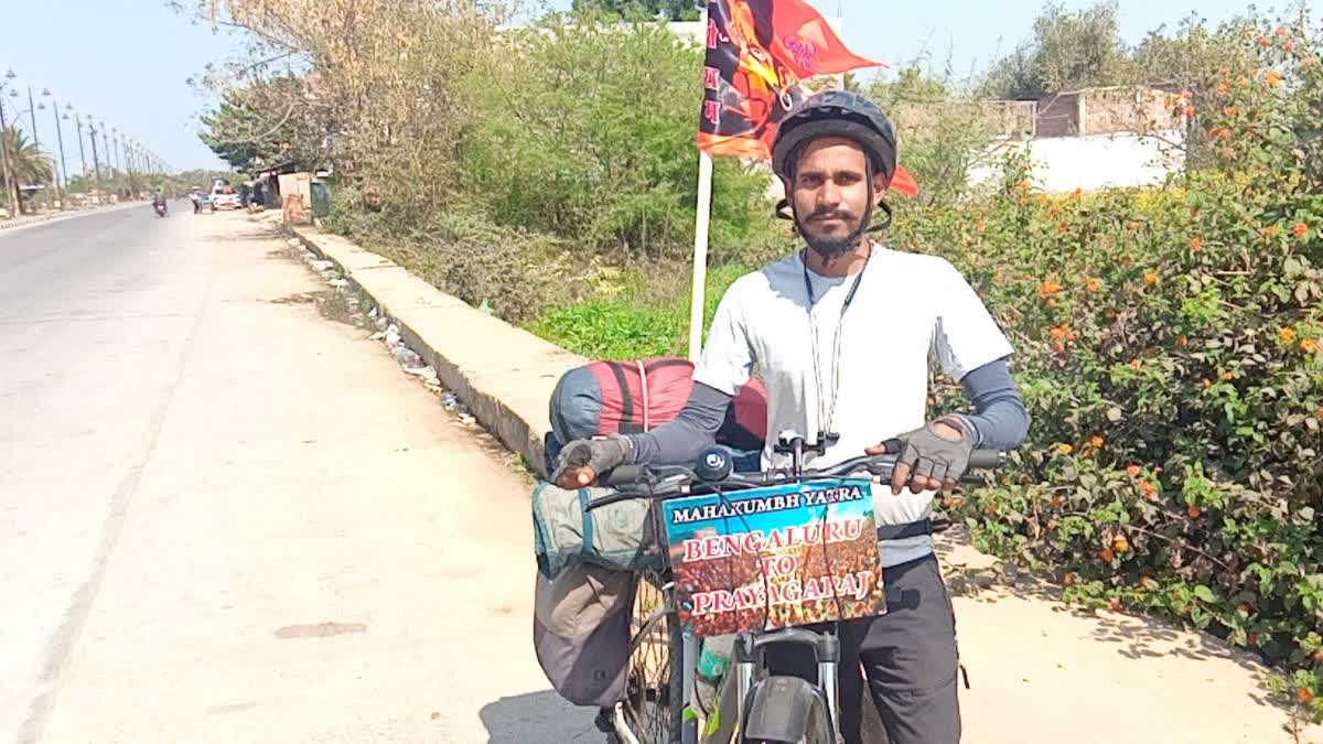 Maha Kumbh Mela 2025: Odisha Devotee’s Epic Cycle Ride Of 1500 Km From Bengaluru To Prayagraj