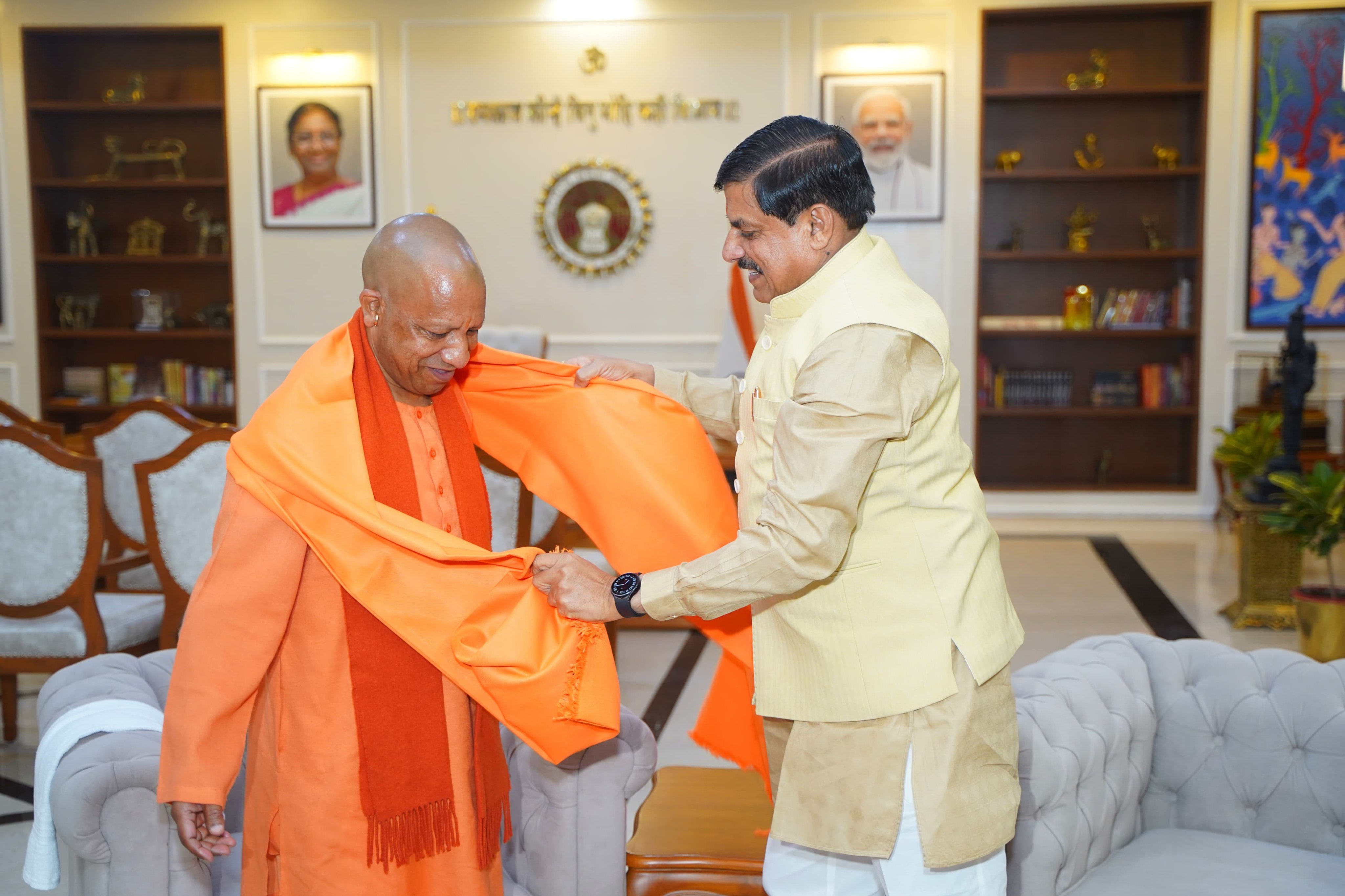 Yogi adityanath in bhopal mp