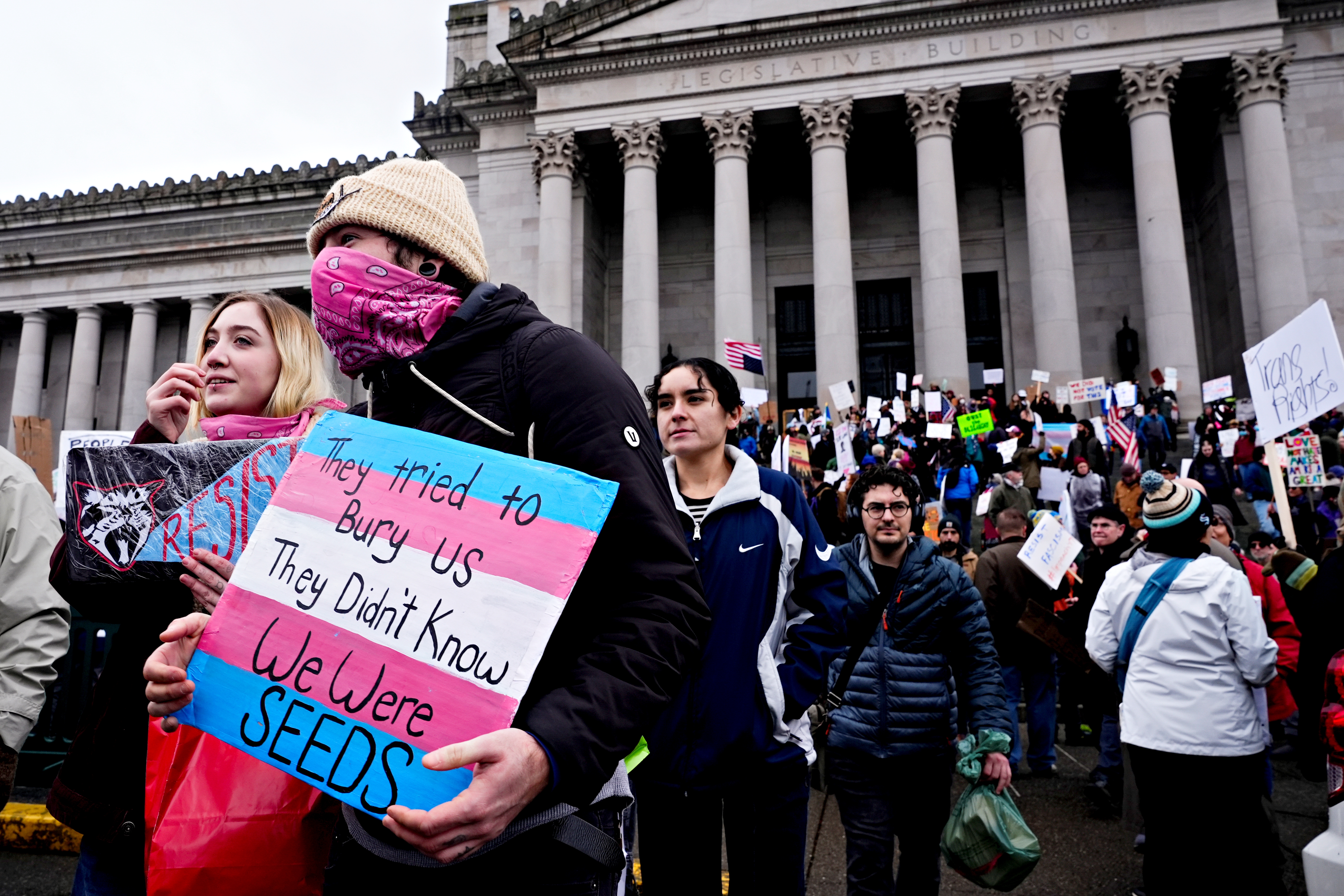 Protest against Trump Administration