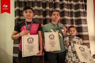 Meerut's Vikas Swami And His Two Sons Set Guinness World Record With Incredible Feat