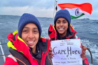 INSV TARINI  INDIAN NAVY  LADY NAVY OFFICERS WORLD EXPEDITION  ഇന്ത്യന്‍ നാവിക സേന