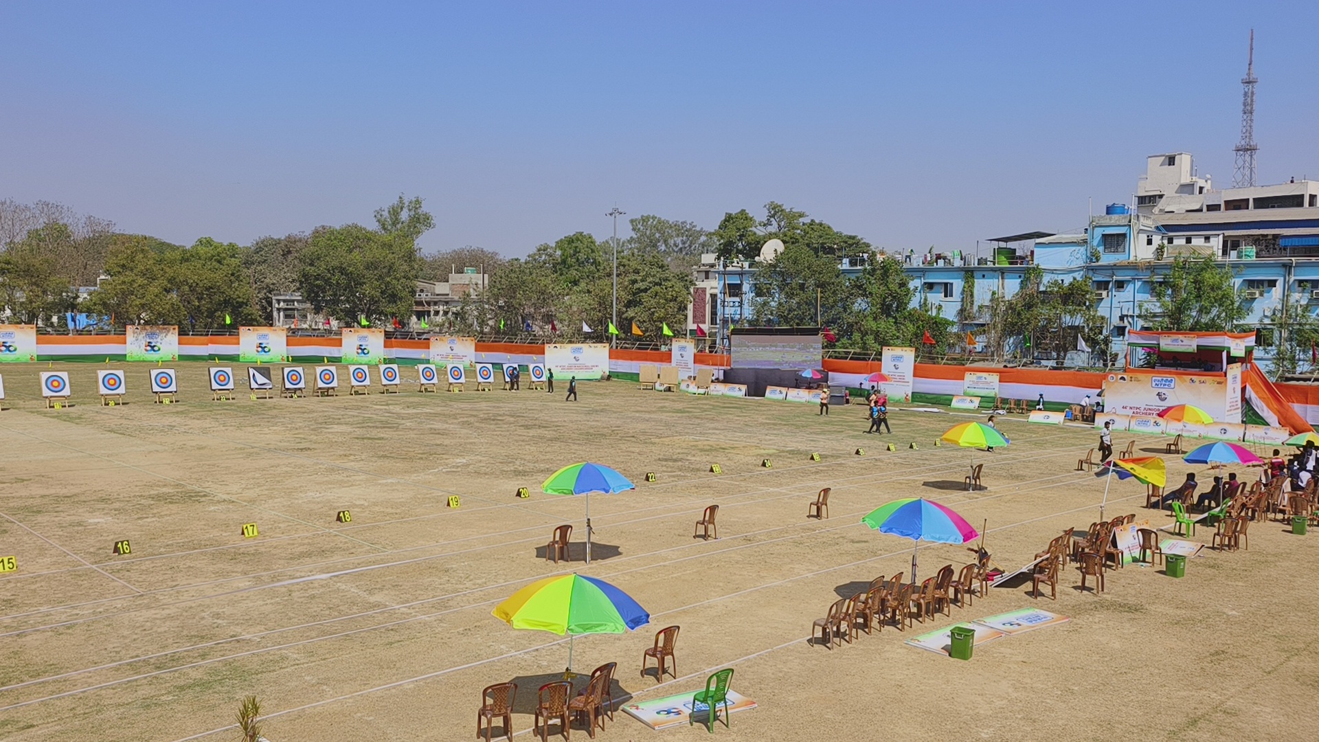 Archery Competition in Bolpur