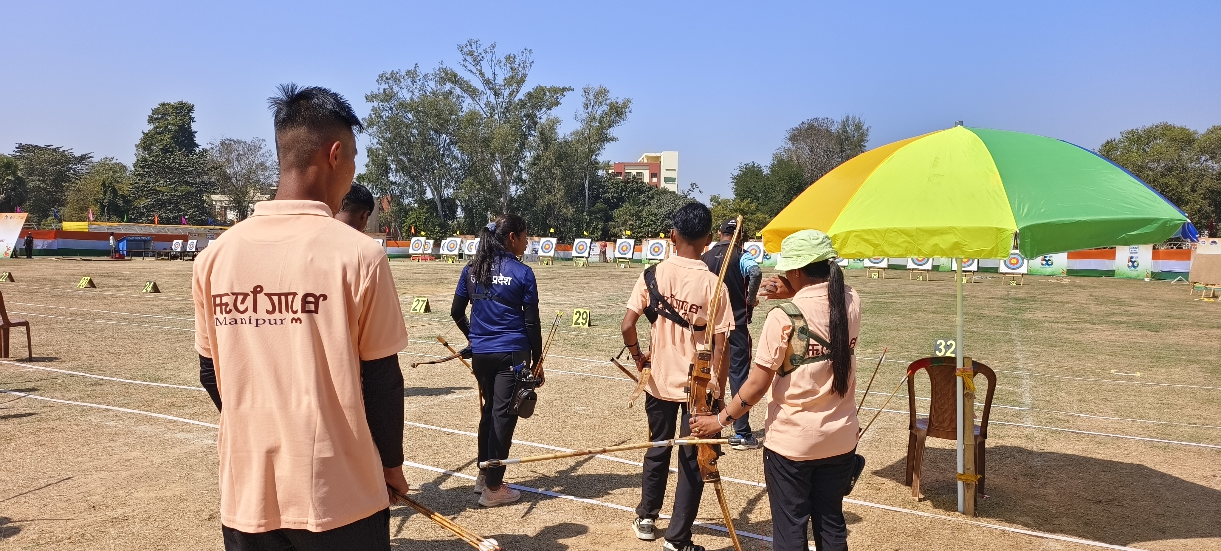 Archery Competition in Bolpur