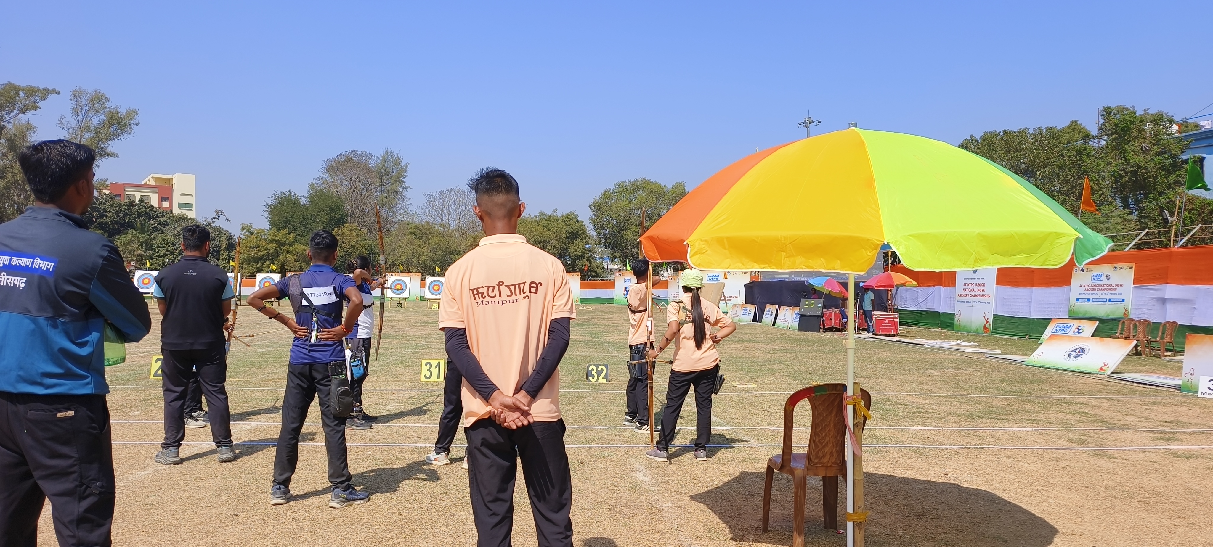 Archery Competition in Bolpur