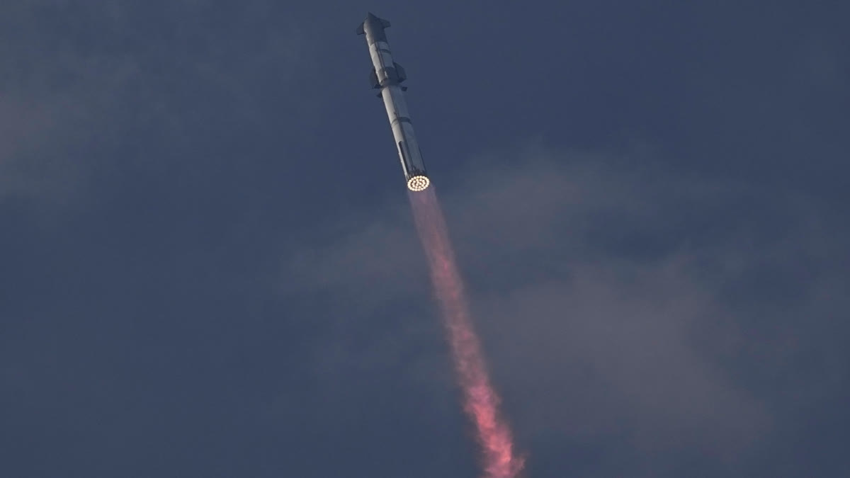 The company said it lost contact with Starship as it neared its goal, a splashdown in the Indian Ocean. Until then, most everything had gone well following lift-off from the southern tip of Texas near the Mexican border.