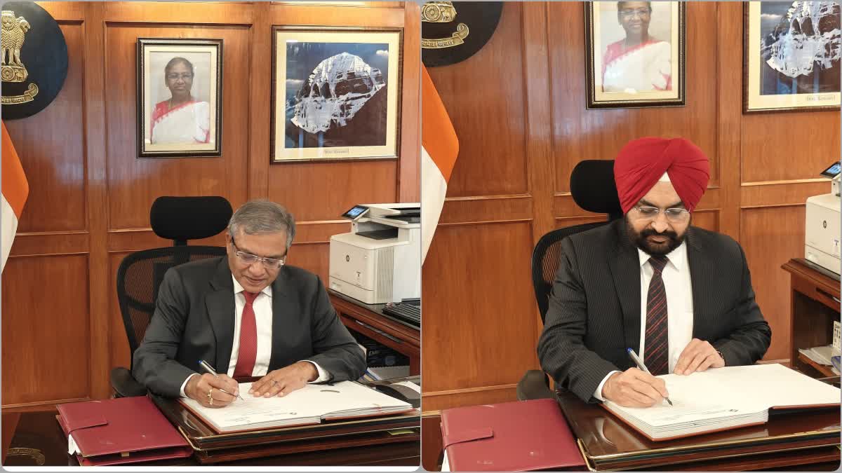 Gyanesh Kumar and Sukhbir Singh Sandhu today take charge as Election Commissioners (Photo - Socail Media X @SpokespersonECI0