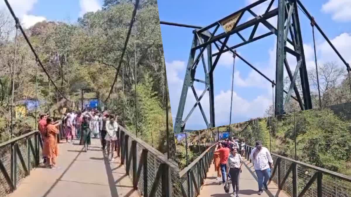 Ponmudi Hanging Bridge  Ponmudi Hanging Bridge Idukki  Ponmudi  Hanging Bridge