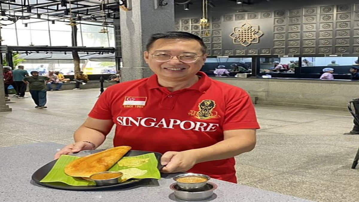 Singapore High Commissioner to India visited the Rameshwaram Cafe