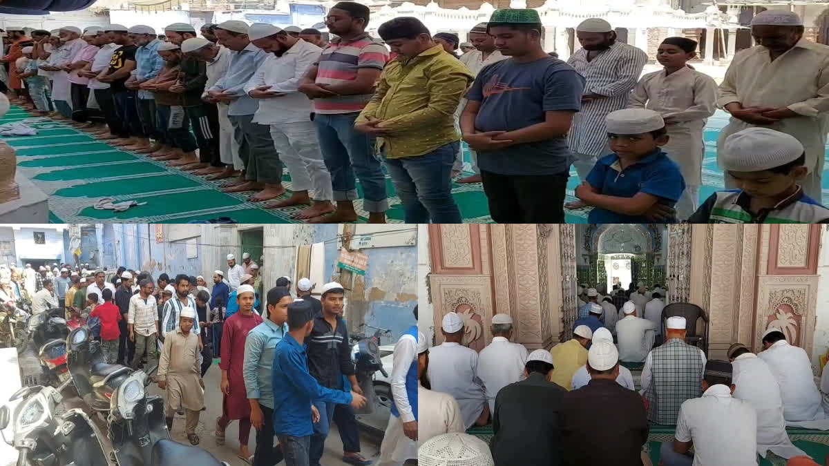 شاہی جامع مسجد میں ہزاروں مسلمانوں نے نماز جمعہ ادا کی