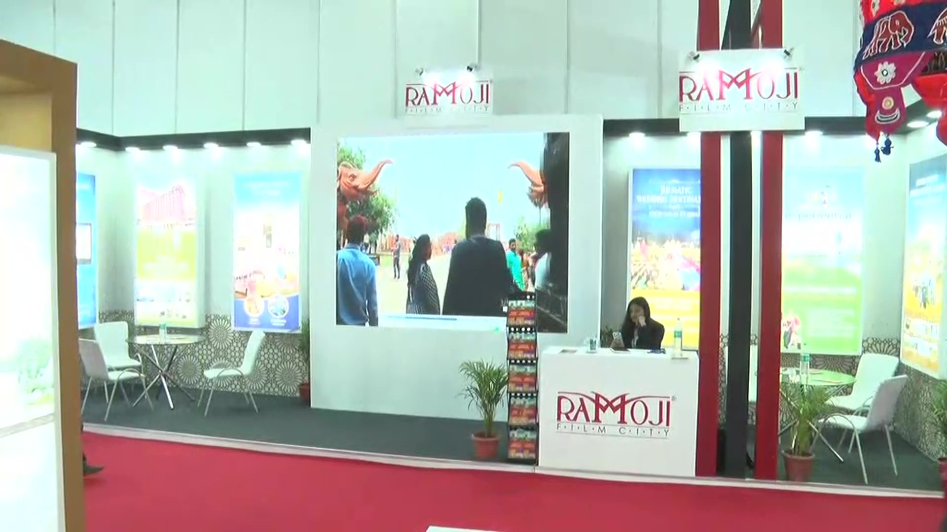 Ramoji Film City Stall In Chennai Travel & Tourism Fair