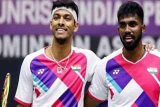 The Indian pair of Satwiksairaj Rankireddy and Chirag Shetty were knocked out from men's doubles pre-quarterfinals of the All England Championship on Thursday.