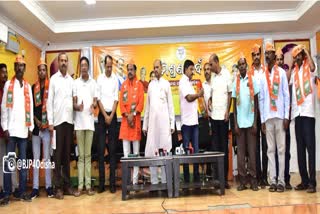 Ex MLA Trinath Gamang Joins BJP