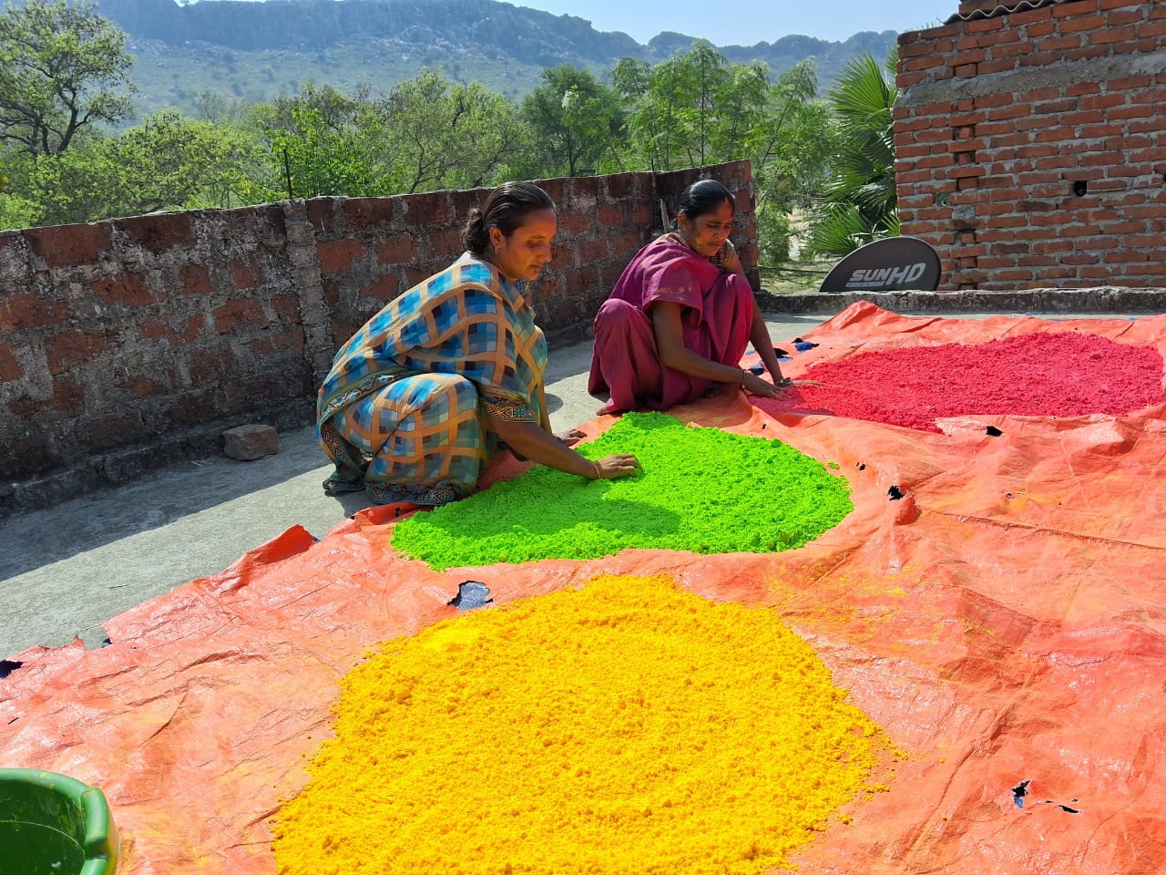 हर्बल गुलाल