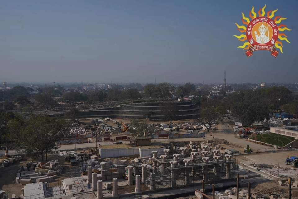 ayodhya Ram temple construction work