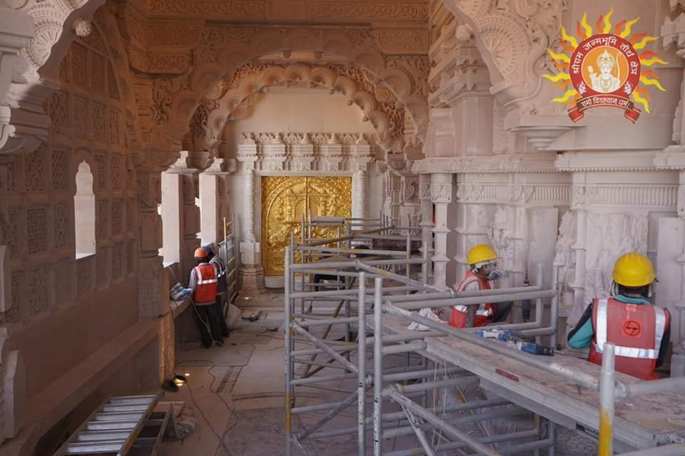ayodhya Ram temple construction work